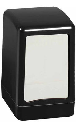 DISPENSADOR LOU negro miniservi 17x17 