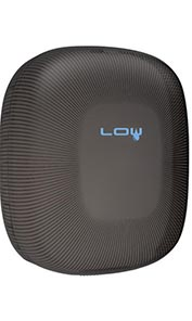 DISPENSADOR TOALLAS LOU 600 negro Policarbonato