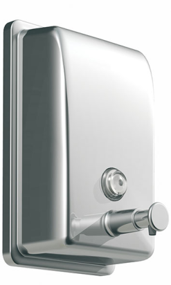 DOSIFICADOR GEL LOU 1 L inox satinado