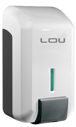 DOSIFICADOR JABON LOU STAR 700 blanco gel granel 