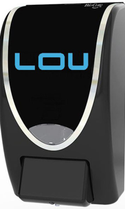 DOSIFICADOR LOU 2000 negro cartucho 2l