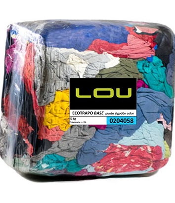 ECOTRAPO LOU BASE punto algodón color