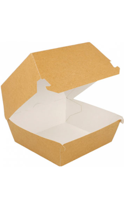 ENVASE HAMBURGUESA CARTON 220g 15,5x14,5x9,5cm 