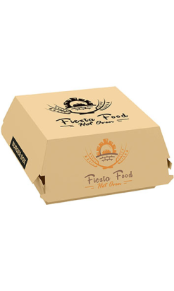 Envase Kraft para Hamburguesa 250g - ¡Compra Ahora!