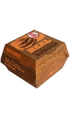 Envase Hamburguesa Kraft 250g - Personalizado - Mínimo 240 Cajas