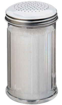 ESPOLVOREADOR POLICARBONATO SAL 360 ml Ø7,5x14 cm