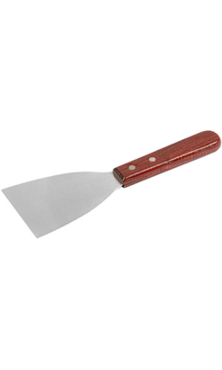 ESPÁTULA INOX  PIZZA Y BURGER TRIANGULAR 22 cm