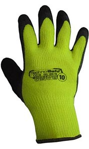 Guante de Látex Coldgrab GIG1600YB T-8 Amarillo Lycra