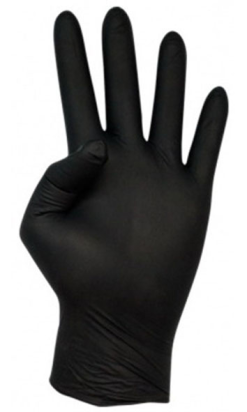 GUANTE NITRILO BIOSOFT PF black FOOD T-L Rays