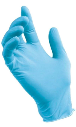 GUANTE NITRILO BIOSOFT PF type 45 Blue T-S Rays 