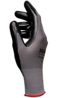 Guante de nitrilo Ultrane 553 T-7 negro - Mapa-Spontex