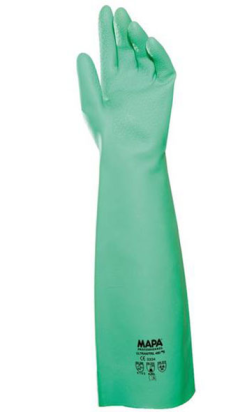 Guante de Nitrilo Ultranitril 480 Talla 9 - Verde | Mapa-Spontex