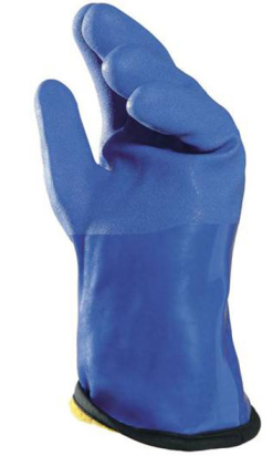 Guantes de Trabajo de PVC con Soporte de Punto y Lana - Tienda Online