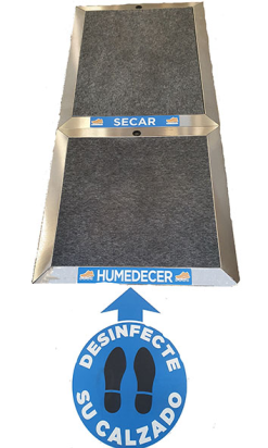 Felpudo HASVID M800 Viricida 922x522mm (Pack 2 uds) - Compra Online