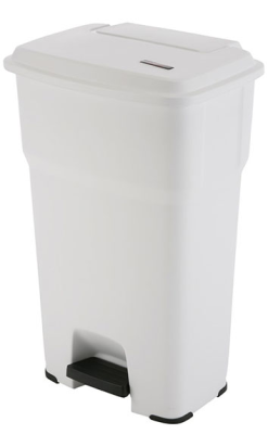 HERA CONTENEDOR PEDAL 85 l blanco Vileda
