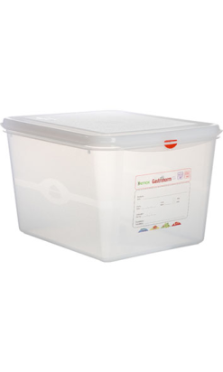 Hermético Gastronorm Transparente | Almacenamiento de Alimentos