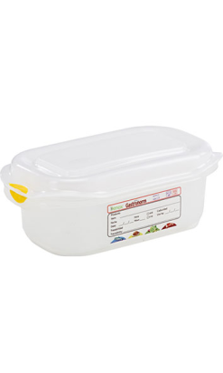 HERMÉTICO 1/9 0,6 l Gastronorm Transparente - ¡Oferta Exclusiva!