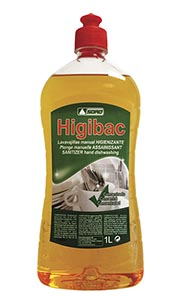 HIGIBAC vajillas manual higienizante alimentaria 