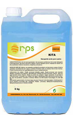 KITA decapante ácido para suelos