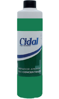 LIMPIADOR CONCENTRADO AMONIACAL CIDAL 500
