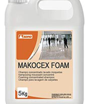 MAKOCEX FOAM champu lavado de moquetas y tapiceria