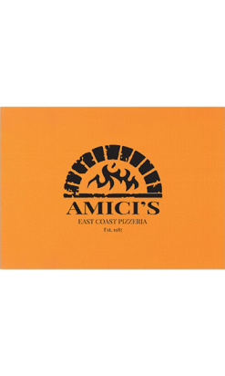 Mantel Celulosa Personalizado 30x40cm - Fondo Color 40g | Nombre de la Marca