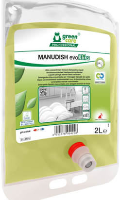 MANUDISH evokliks concentrado lavavajillas manual 