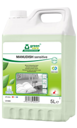 MANUDISH sensitive vajillas manual Ecolabel green 