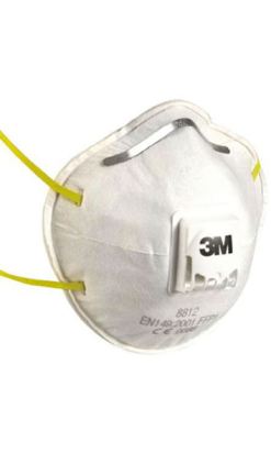 MASCARILLA 8812 3M FFP1 moldeada con válvula