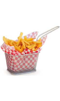 MINI FREIDORA INOX 10x10x7,5 cm