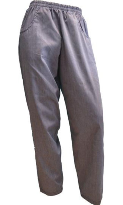 PANTALON CHEF UNISEX CINTURA ELASTICA 200g 65%