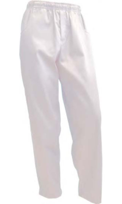 PANTALON CHEF UNISEX CINTURA ELASTICA 200g 65% 