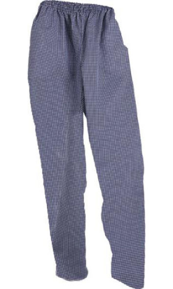 PANTALON CHEF UNISEX CINTURA ELASTICA 200g 65% 