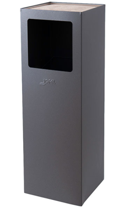 Papelera metálica con cenicero y arena IGAN 40L