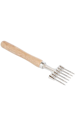 PICAHIELOS INOX Y MADERA 23 cm