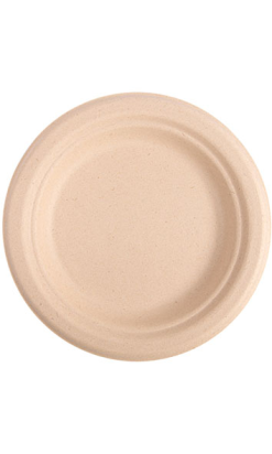 PLATO LLANO FIBRA BIO Ø15,5x1,4 cm natural 