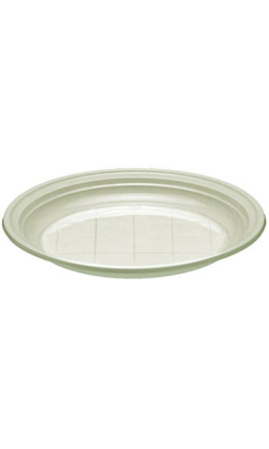 PLATO PS LLANO 20,5 cm crema