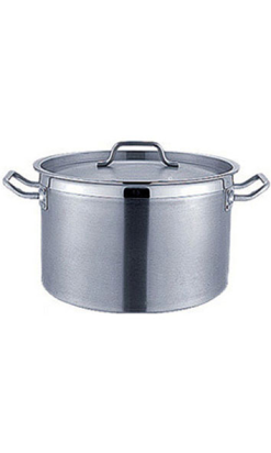 PUCHERO INOX CON TAPA 32 l Ø42,3x26,5 cm