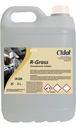 R GRASS desengrasante energico areas alimentarias