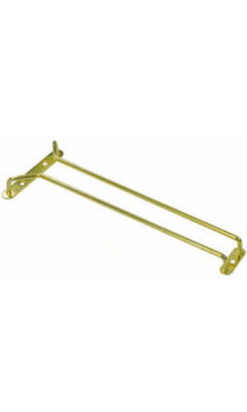 RACK ACERO DORADO PARA COPAS 41 cm