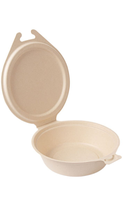 RECIPIENTE FIBRA BIO CO TAPA BISAGRA 600ml