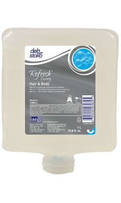 Gel de ducha y champú REFRESH LUXURY para cuerpo y cabello