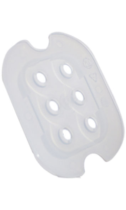 REJILLA HERMÉTICO 1/6 115x100x16 mm transparente