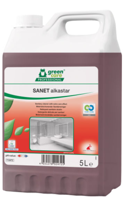 SANET alkastar  limpiador para baños alcalino