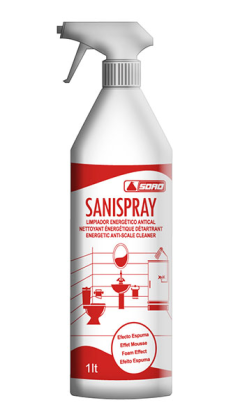 SANISPRAY sanitarios efecto espuma (6 pistolas)