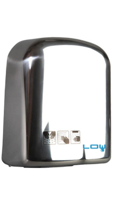 SECAMANOS AIRE LOU pulsador inox brillo 2000 w