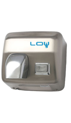 Secamanos Aire Lou Tobera Pulsador Inox Satinado - 2000W