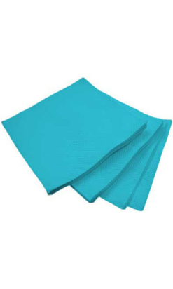 SERVILLETA 20x20cm 2c P&P turquesa