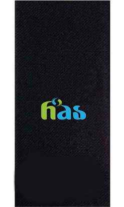 Servilleta Negra Personalizada - Pedido Mínimo 20 Cajas