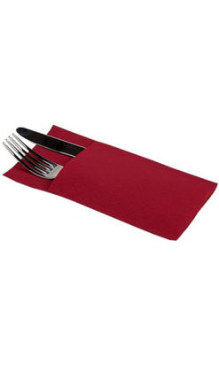 SERVILLETA 30x40 cm AIRLAID 60g CANGURO burdeos